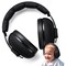 Friday 7Care Baby Headphones - Baby Ear Protection, Noise Cancelling Headphones with Adjustable Headband for Ages 0-24 Months, Black